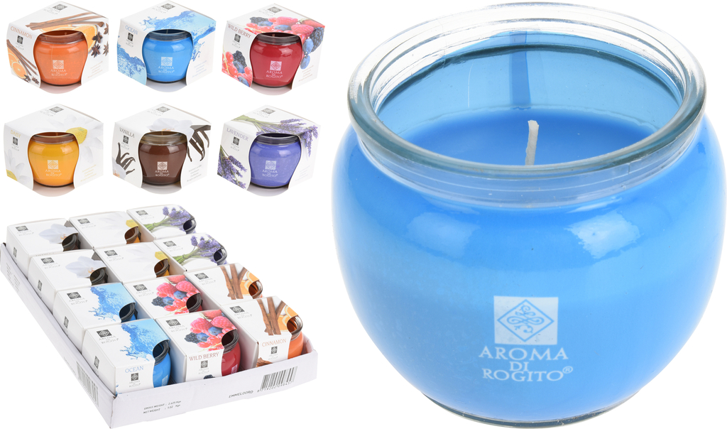 Vonná svíčka ve skle