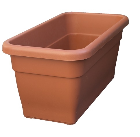 Plastový truhlík CARLO - terracota SLEVA 40%