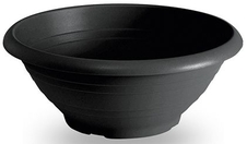 Květinová mísa COSTOLATA - ANTRACIT