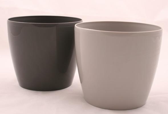 Obal na květináč MAGNOLIA - světle šedá