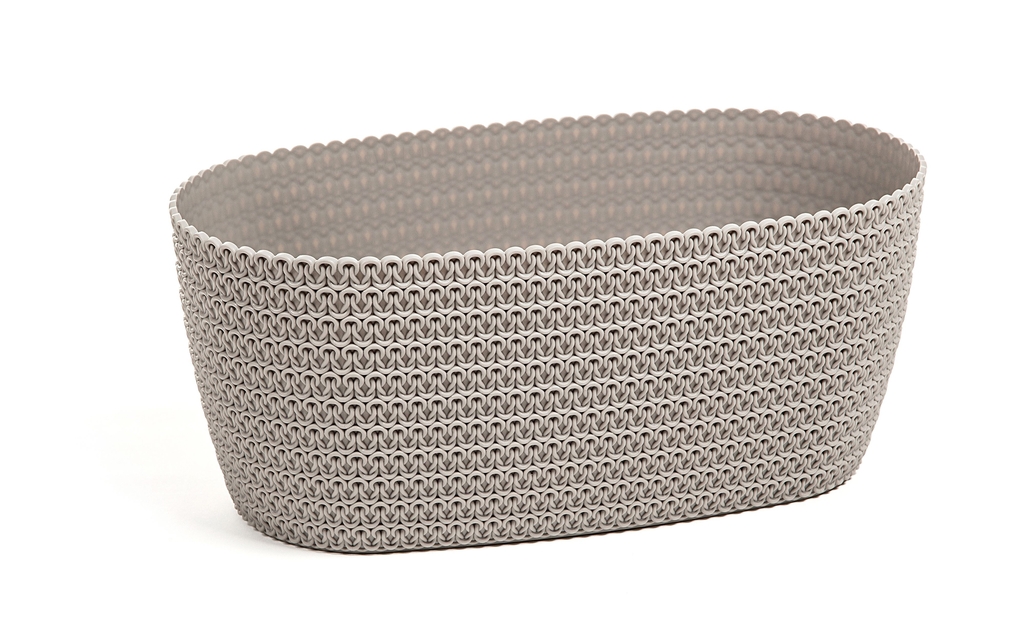 Truhlík na květiny JERSEY 380mm taupe