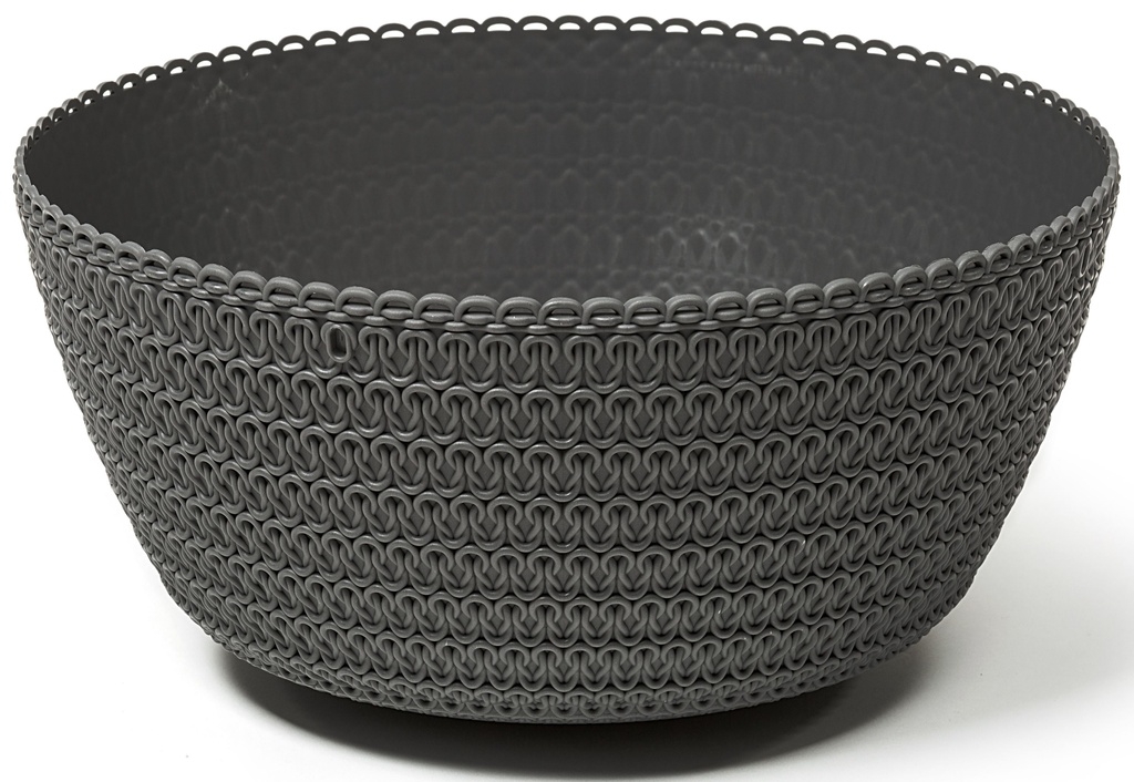 Květinová mísa JERSEY antracit