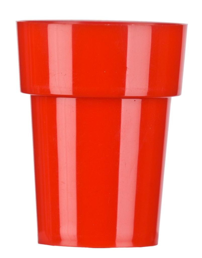 Květinový obal KAKTUS pr.60 mm červený