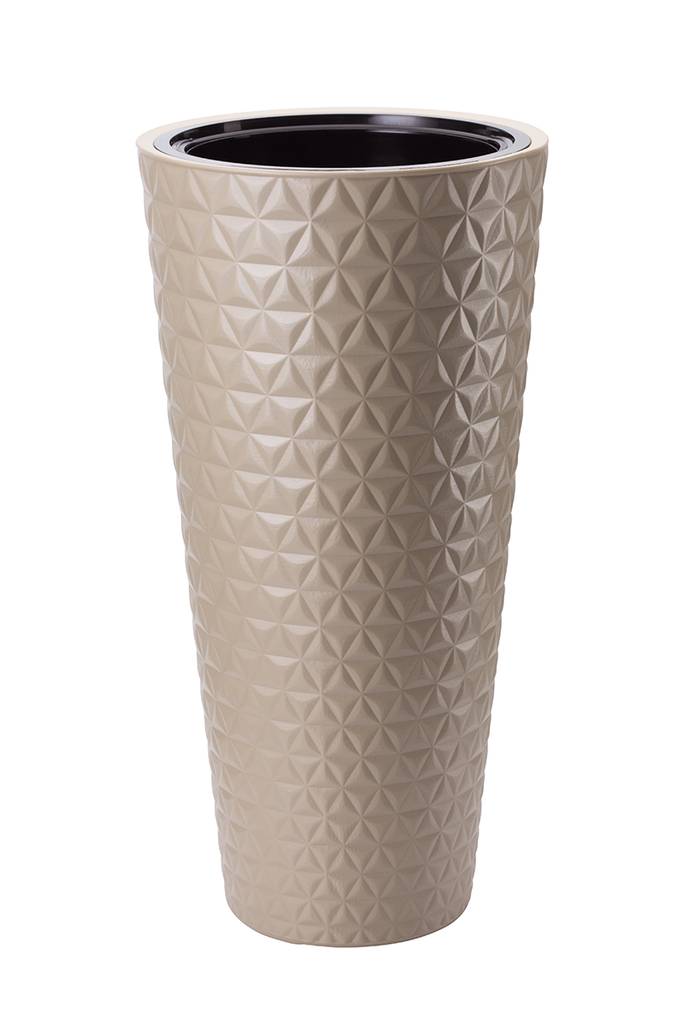 Květináč DIAMOND vysoký latté