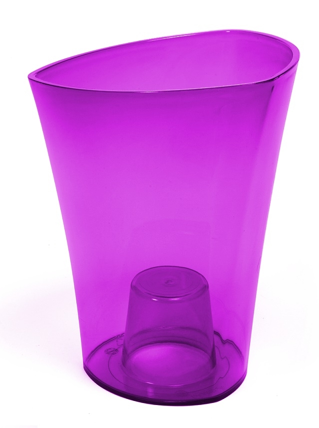 Obal na orchidej VENUS - transparentní fialový