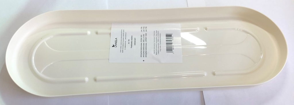 Podmiska pod truhlík 500mm krémová