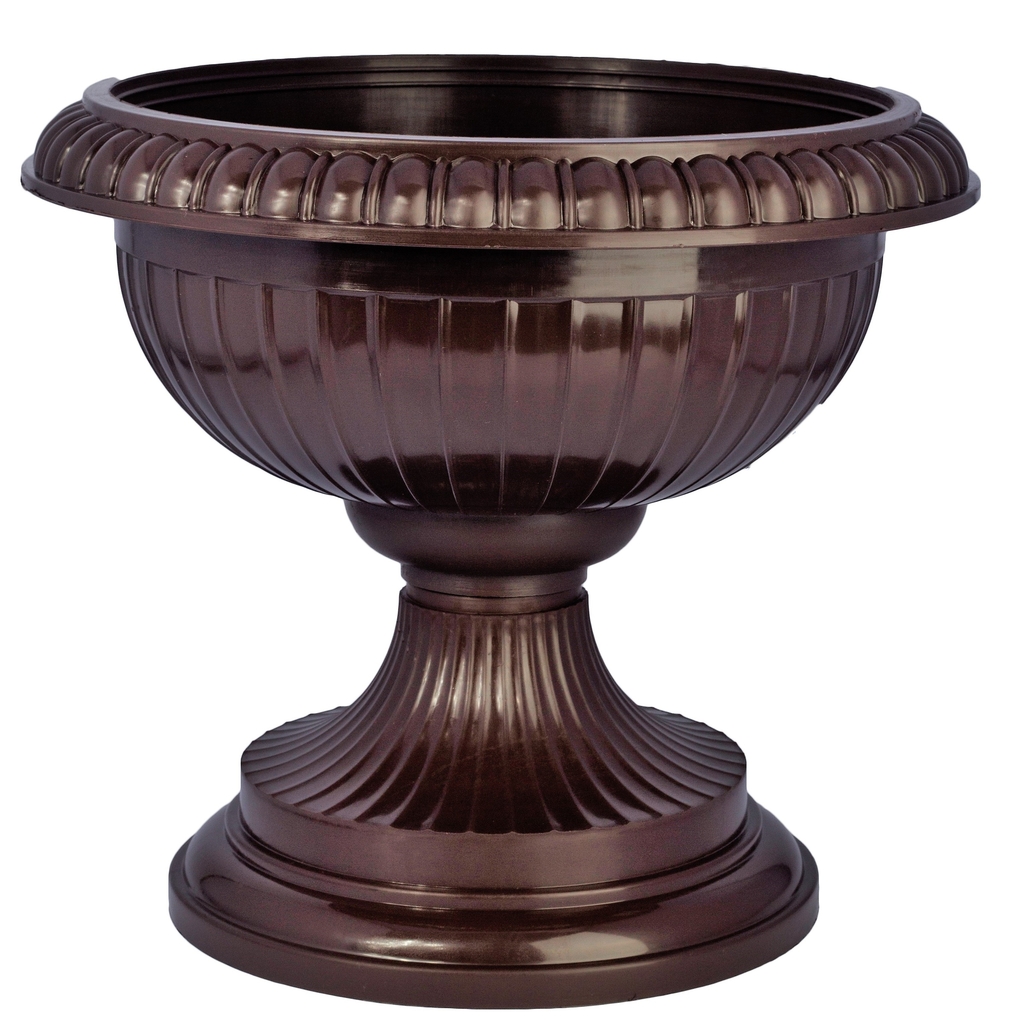 Číše na noze EURO pr.40cm hnědá