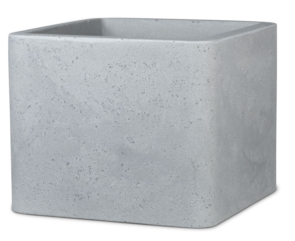 Květináč CUBE šedý