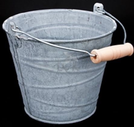 Obal pozink s uchem pr.14cm