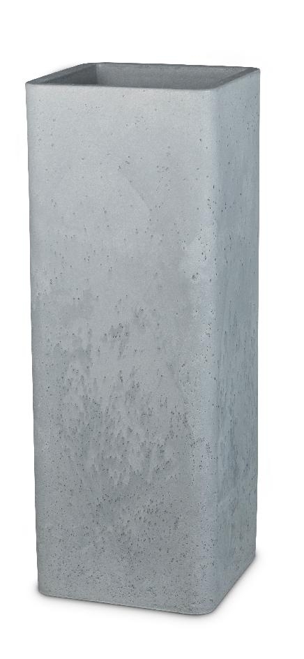 Květináč CUBE light - šedý