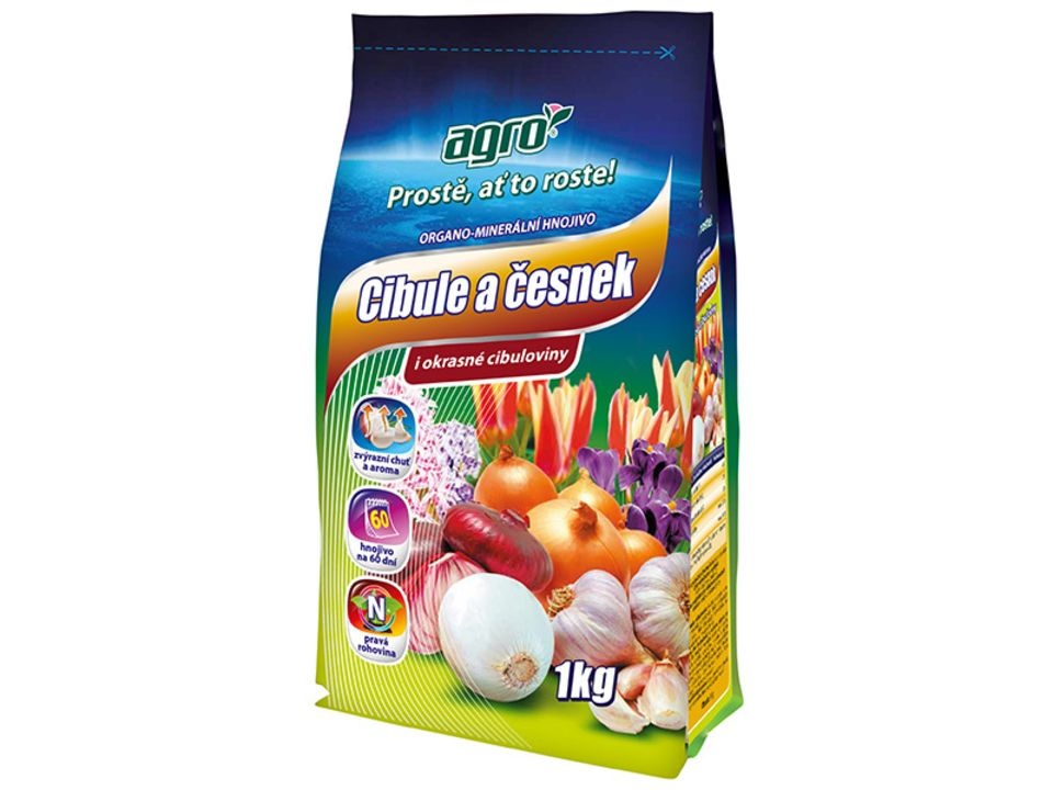 OM cibule česnek