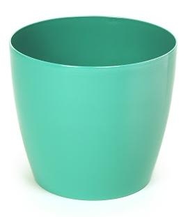 Obal na květináč MAGNOLIA - smaragd