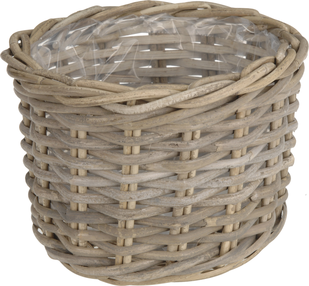 Košík na květiny ratan Ø25cm