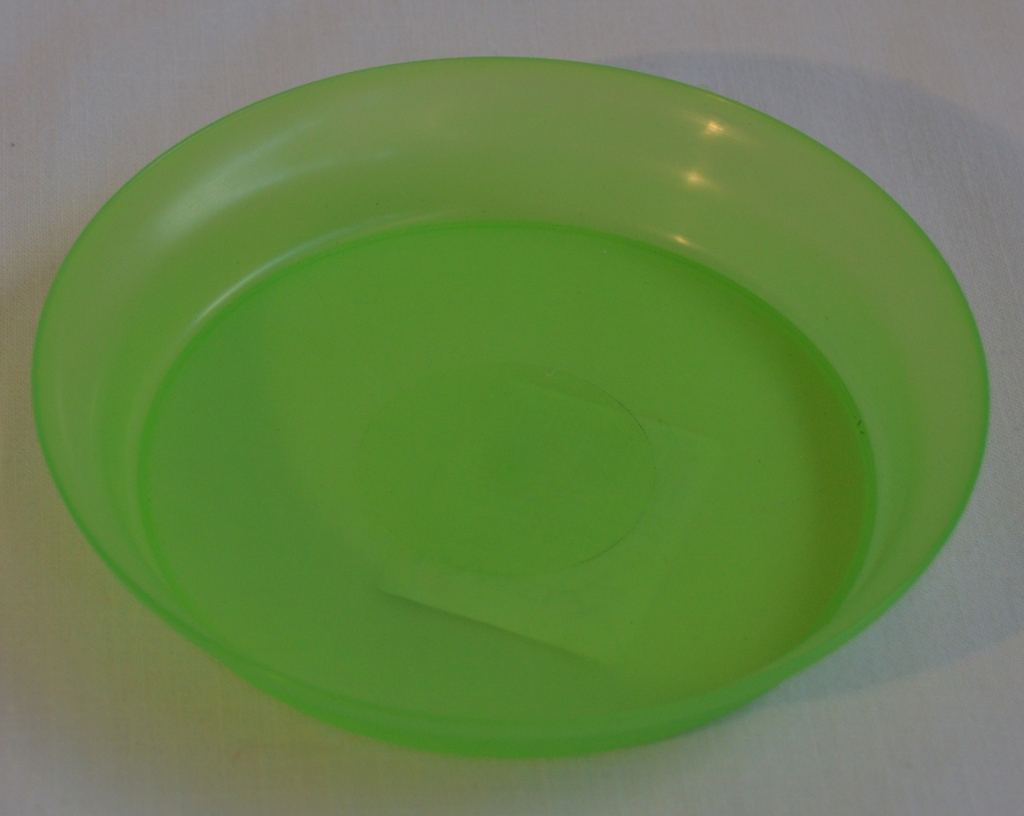 Podmiska DUNA - transparentní zelená