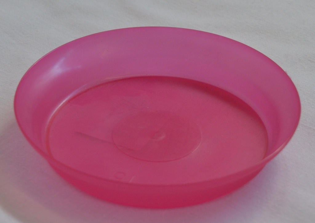 Podmiska DUNA - transparentní růžová