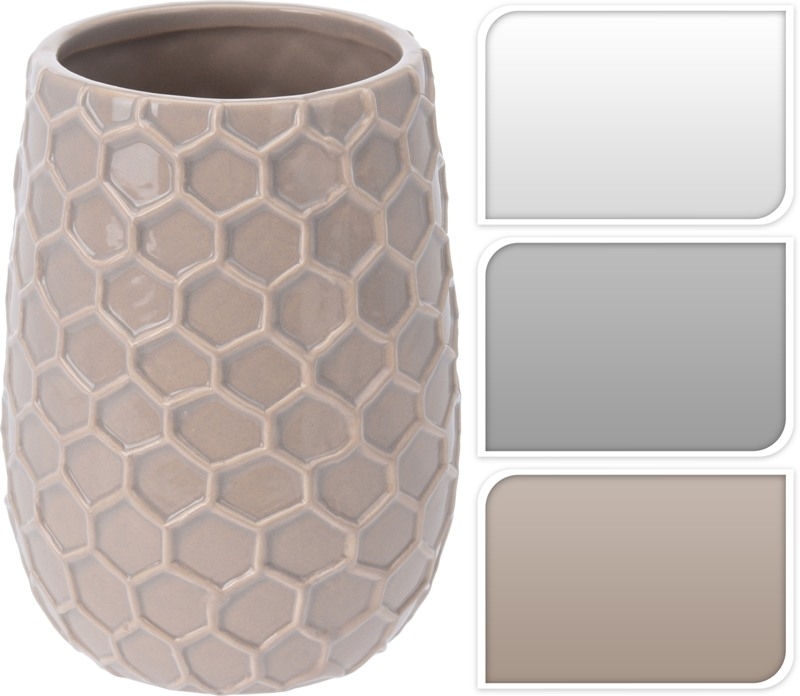 Váza keramická - plástev