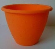 Květináč LA MADERA - oranžová
